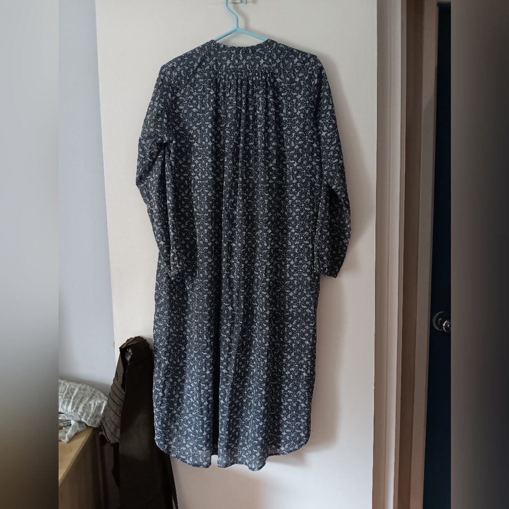 SCARLETTE ATELIERS Paris Marge Cotton Floral Dress M/L - Picture 3 of 14